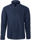 2319 BLUZA POLAROWA Z KRÓTKIM ZAMKIEM